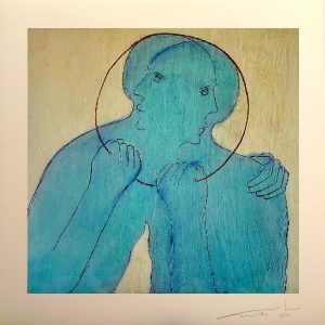 o.T. Giclée auf Bütten Bild:64x65cm Blatt:80x80cm