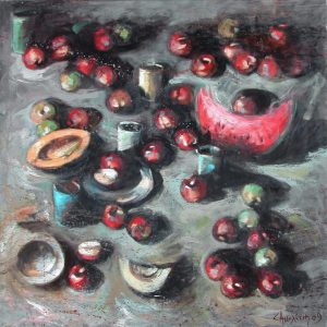 UNTITLED No5 . Öl auf Leinwand . 120x100 cm