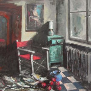 INTERIOR No17 . Öl auf Leinwand . 140x160 cm