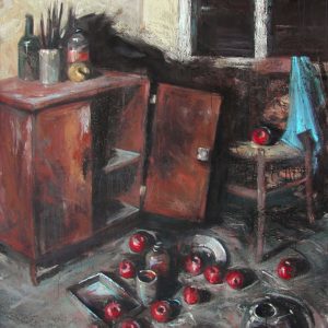 INTERIOR No20 . Öl auf Leinwand . 160x120 cm