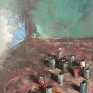 INTERIOR No3 . Öl auf Leinwand . 120x100 cm