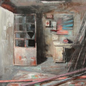 INTERIOR No15 . Öl auf Leinwand . 100x120 cm