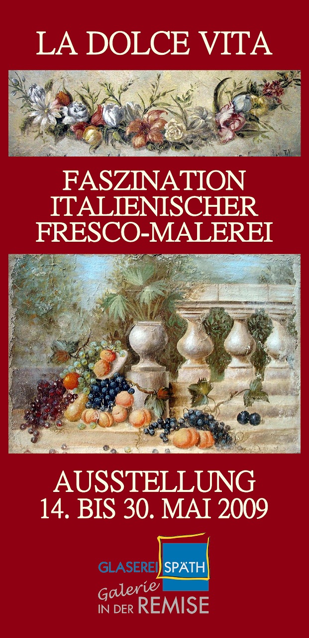 FRESCOMALEREI – Ausstellung 2009