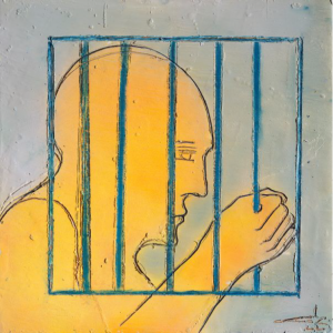 o.T. Giclée auf Bütten . Bild:70x70cm . Blatt:80x80cm