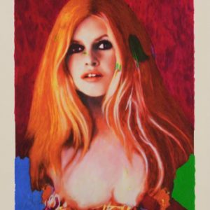 BRIGITTE BARDOT enhanced print 91x66cm