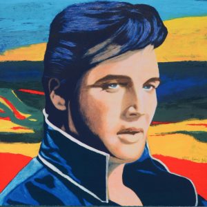 ELVIS Serigraphie-20/100 61x64cm