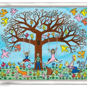 TREE TIMES THE FUN . 2016 . Pigmentdruck auf Leinwand . drucksigniert . 40x50 cm