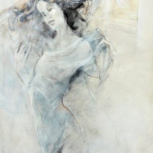 MONA . Öl auf leinwand . 100x80 cm