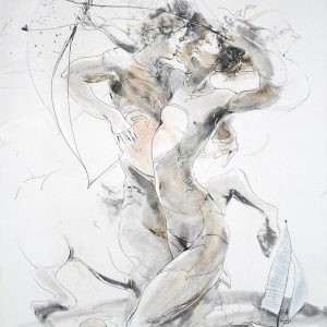 SAGITTARIUS . Radierung . Bildformat: 44x35 cm . Blatt: 60x50 cm