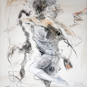 SCORPIUS . Radierung . Bildformat: 46x35 cm . Blatt: 60x50 cm