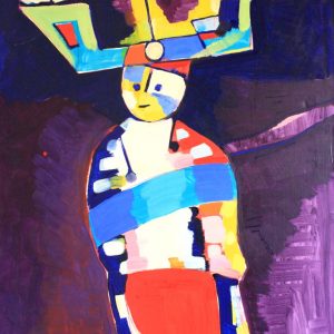 FIGURE No15 . 2001 . Öl auf Leinwand 120x80cm