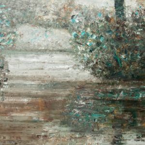 HERBSTLICH . Öl auf Leinwand . 120x150 cm