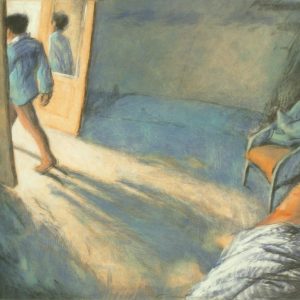 EINFACH RAUSGEHEN . Radierung . Bildgröße: 44x49,55 cm . Blatt: 54x76,5 cm