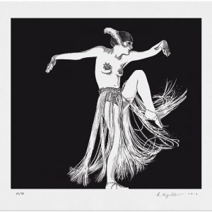 Berlin-Edition . DANCIN MARIA . Siebdruck . Blattformat: 68x74 cm