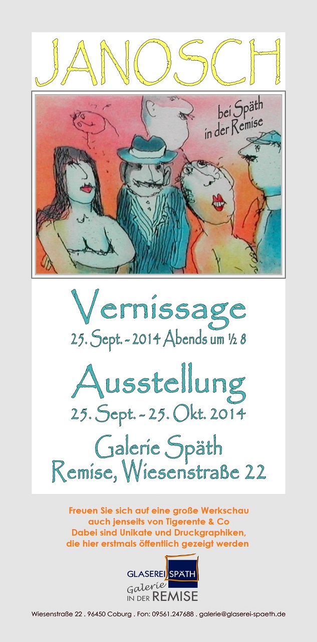 JANOSCH . Ausstellung 2014