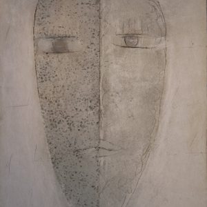 MASQUE No4 . Mischtechnik auf Platte . 125x87cm