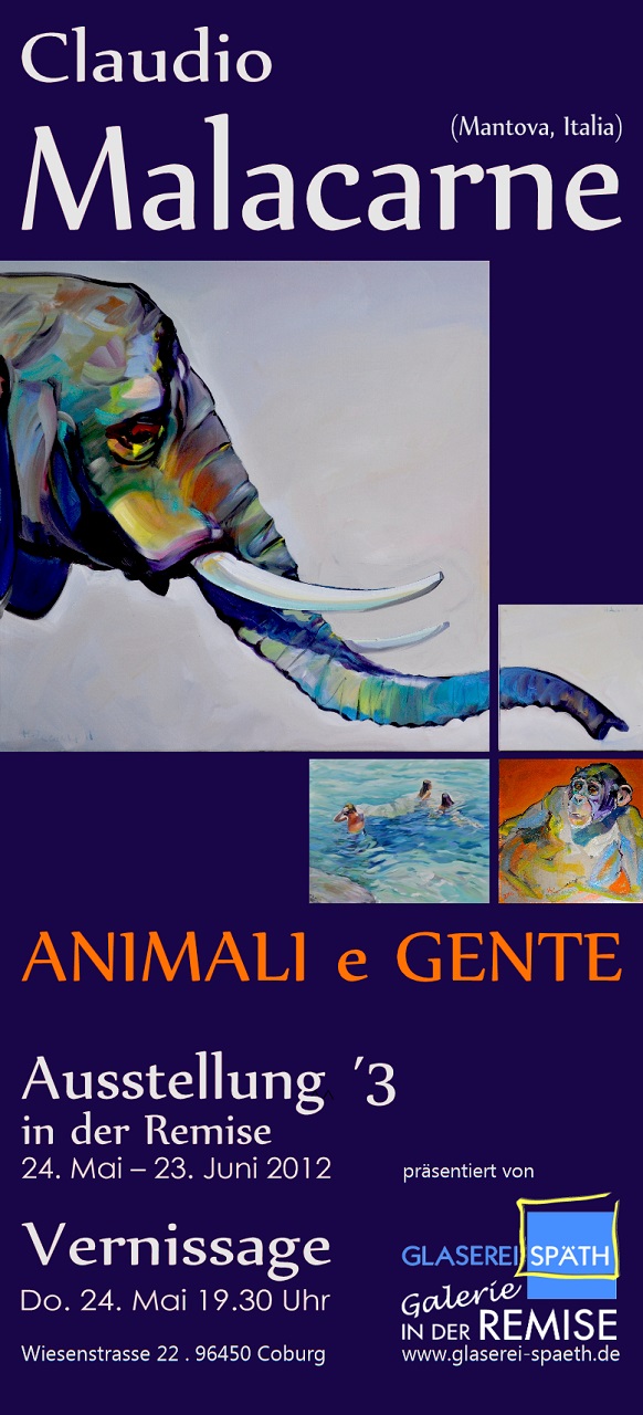 Claudio MALACARNE . Ausstellung 2012