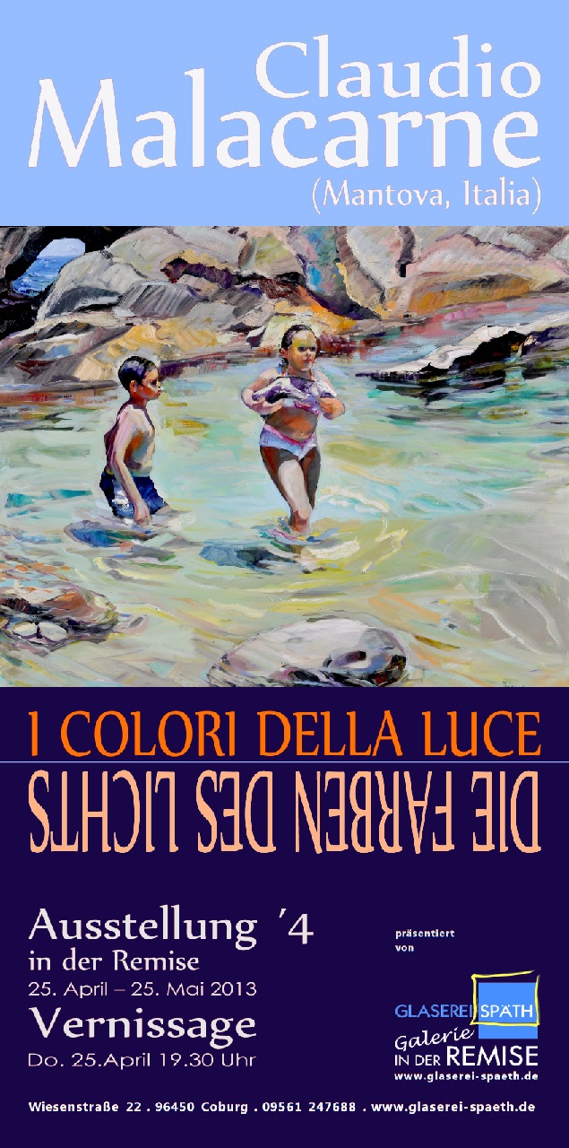 Claudio MALACARNE . Ausstellung 2013