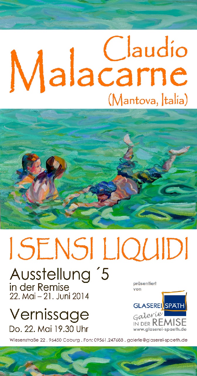 Claudio MALACARNE . Ausstellung 2014