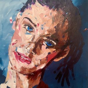 WHAT IF . Öl auf Leinwand . 130x110cm