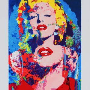 FADE TO CLOSE-UP OF MARILYN