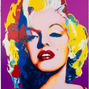 MM PORTRAIT IN PURPLE ROOM