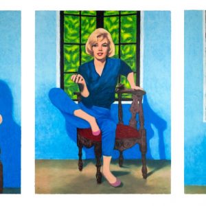 MARILYN TRIPTYCH III - small