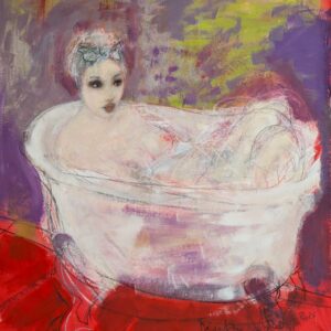 LA BAGNOIRE EN PORCELAINE
